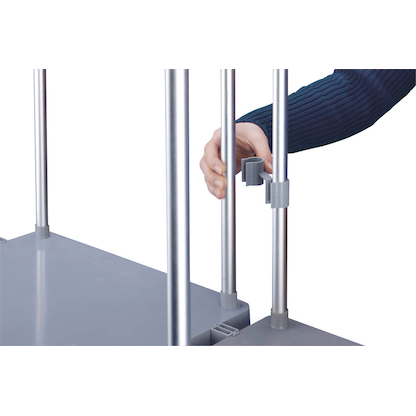 Artikelbild 5 für Hailo ProfiLine MSS XXXL Müllsackständer 120,0 l grau, Artikelnummer 916247