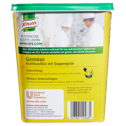 Artikelbild 5 für Knorr® Gemüse Kraftbouillon 1,0 kg, Artikelnummer 178824