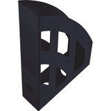 Artikelbild 1 für helit Stehsammler the green bridge H2661095 schwarz Kunststoff, DIN A4, Artikelnummer 823353