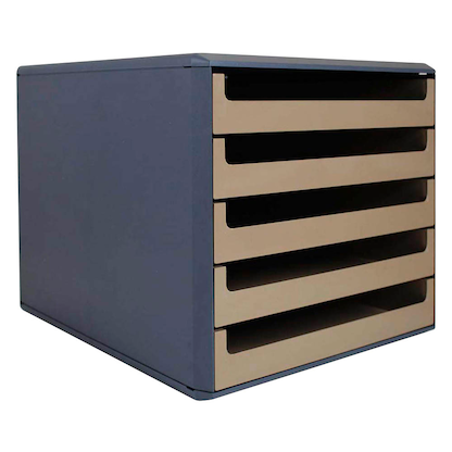 Artikelbild 15 für M&M Schubladenbox karamell 30057652BE, DIN A4 mit 5 Schubladen, Artikelnummer 327037