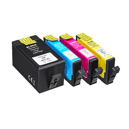 Artikelbild 5 für office discount schwarz, cyan, magenta, gelb Druckerpatronen kompatibel zu HP 903XL (3HZ51AE), 4er-Set, Artikelnummer 550768