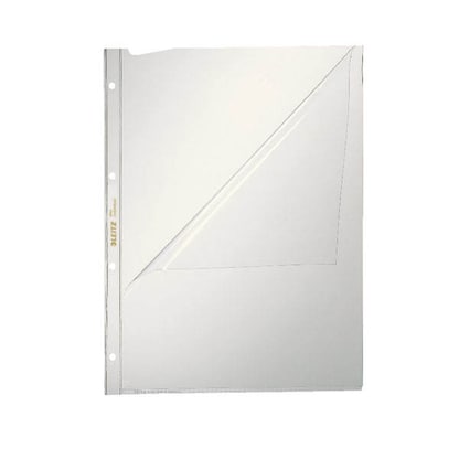 Artikelbild 5 für 100 LEITZ Prospekthüllen 4744 DIN A4 glasklar glatt 0,08 mm, Artikelnummer 154153