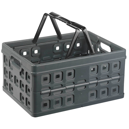 Artikelbild für sunware Square Klappbox 32,0 l anthrazit 36,0 x 49,0 x 24,5 cm, Artikelnummer 491528