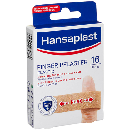 Artikelbild 2 für Hansaplast Fingerpflaster ELASTIC 4808231000 beige, 16 St., Artikelnummer 469241