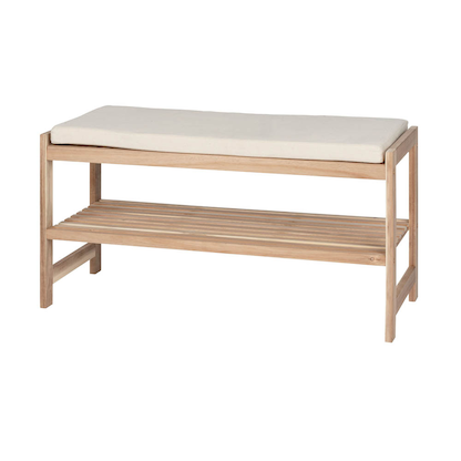 Artikelbild 3 für WENKO Schuhbank Acina 50746100 braun Holz 90,0 cm, Artikelnummer 817124