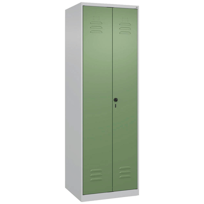 Artikelbild 4 für CP Putzmittelschrank Classic Plus 080100-00 S10006 resedagrün, lichtgrau 60,0 x 50,0 x 185,0 cm, aufgebaut, Artikelnummer 114247