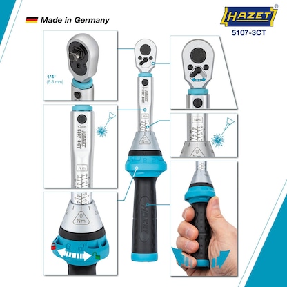 Artikelbild 3 für HAZET Drehmomentschlüssel 1/4