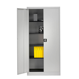 Artikelbild 1 für mauser Metallschrank entero BF6 - 7035/7035 lichtgrau 95,0 x 60,0 x 195,0 cm, aufgebaut, Artikelnummer 258602