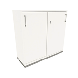 Artikelbild 1 für fm Schiebetürenschrank Oldenburg, 4260649683118 weiß 2 Fachböden 120,0 x 44,2 x 113,3 cm, Artikelnummer 407223