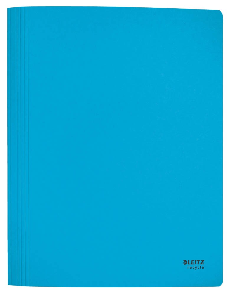 LEITZ Schnellhefter Exquisit – A4-Ordner Mit Präsentationstasche In Blau, Für Büro & Archiv
