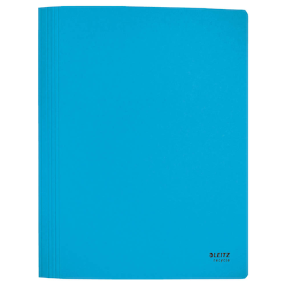 Artikelbild für AKTION: LEITZ Schnellhefter Recycle 3904 Karton blau DIN A4 mit Prämie nach Registrierung, Artikelnummer 854461