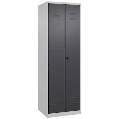 Artikelbild 5 für CP Putzmittelschrank Classic Plus 080100-00 S10007 lichtgrau, anthrazitgrau 60,0 x 50,0 x 185,0 cm, aufgebaut, Artikelnummer 114258