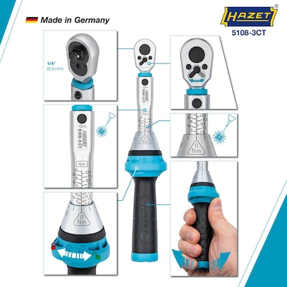 Artikelbild 3 für HAZET Drehmomentschlüssel 1/4