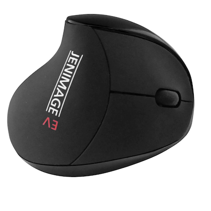 Artikelbild 1 für JENIMAGE EV Vertical Mouse Wireless Maus ergonomisch kabellos schwarz, Artikelnummer 557936
