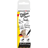 Artikelbild 1 für EBERHARD FABER Skinlettering Tattoostifte schwarz 1,0 - 5,0 mm, 4 St., Artikelnummer 419281