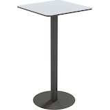 Artikelbild 1 für meet powered by PAPERFLOW CROSS Stehtisch HPL-Platte grau 60,0 x 60,0 x 110,0 cm, Artikelnummer 320798