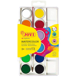 Artikelbild 1 für JOVI Wasserfarbkasten 12 Farben, Artikelnummer 392502