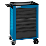 Artikelbild 1 für ADB Basic Werkstattwagen blau 8 Schubladen, Artikelnummer 206829