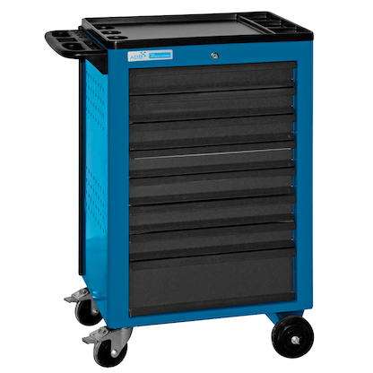Artikelbild für ADB Basic Werkstattwagen blau 8 Schubladen, Artikelnummer 206829