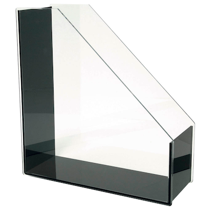 Artikelbild 18 für WEDO Stehsammler Acryl Exklusiv 60 1301 glasklar-schwarz Acryl, DIN A4, Artikelnummer 270827