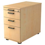 Artikelbild 1 für HAMMERBACHER SC40 Standcontainer ahorn 4 Auszüge 42,8 x 80,0 x 72,0 - 76,0 cm, Artikelnummer 860515