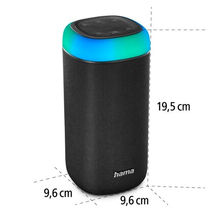 Artikelbild 7 für hama Shine 2.0 Bluetooth-Lautsprecher schwarz, Artikelnummer 287217