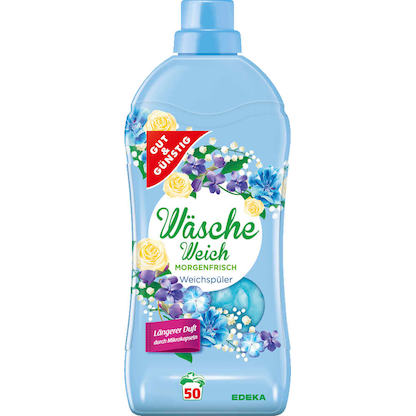 Artikelbild für GUT&GÜNSTIG MORGENFRISCH Weichspüler flüssig, 1,5 l, Artikelnummer 989743