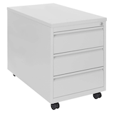 Artikelbild 1 für Gürkan Rollcontainer lichtgrau 3 Auszüge 46,0 x 79,0 x 62,0 cm, Artikelnummer 473009