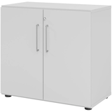 Artikelbild 1 für HAMMERBACHER Aktenschrank Mirakel, V928T2/5/5/BS lichtgrau 1 Fachboden 80,0 x 42,0 x 74,8 cm, Artikelnummer 100067