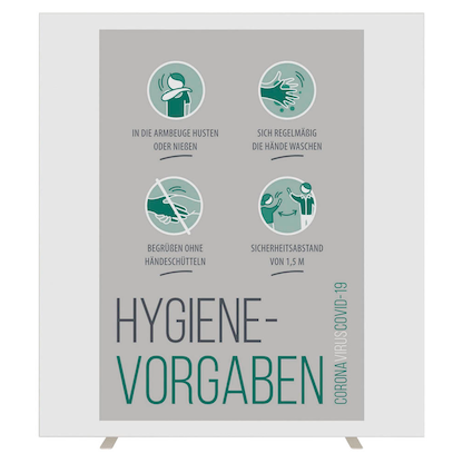 Artikelbild für PAPERFLOW Trennwand easyScreen, Hygiene-Vorgaben weiß 160,0 x 174,0 cm, 1 St., Artikelnummer 210924
