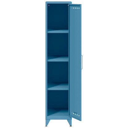 Artikelbild 3 für AKTION: 3 BISLEY Metallschränke Fern Locker FERLOC605P3 blau 38,0 x 51,0 x 180,0 cm, aufgebaut, Artikelnummer 145009
