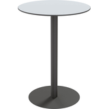 Artikelbild 1 für meet powered by PAPERFLOW CROSS Stehtisch HPL-Platte grau 80,0 x 80,0 x 110,0 cm, Artikelnummer 320949