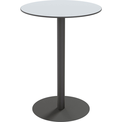 Artikelbild 3 für meet powered by PAPERFLOW CROSS Stehtisch HPL-Platte grau 80,0 x 80,0 x 110,0 cm, Artikelnummer 320949