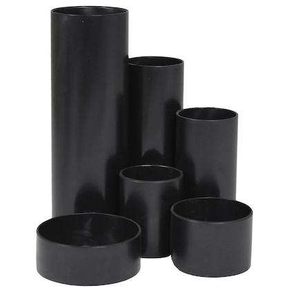 Artikelbild 4 für M&M Stiftehalter Schreibtisch-Boy schwarz Polystyrol 6 Fächer 12,9 x 13,9 x 14,7 cm, Artikelnummer 326807
