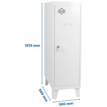 Artikelbild 2 für Simonrack Spind SIMONLOCKER DISM SINGLE weiß 8425437120404, 1 Schließfach 30,0 x 50,0 x 101,5 cm, Artikelnummer 356299