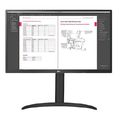 Artikelbild 5 für LG 27BP55U-B Monitor 68,0 cm (27,0 Zoll) schwarz, Artikelnummer 530214