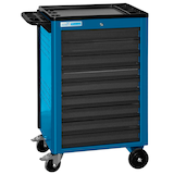 Artikelbild 1 für ADB Basic Werkstattwagen blau 9 Schubladen, Artikelnummer 206831