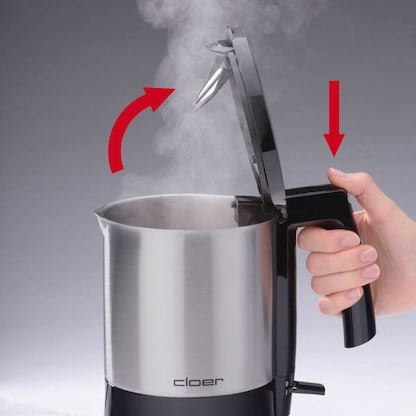Artikelbild 2 für Cloer Wasserkocher 4700 schwarz 1,5 l 1.800 W, Artikelnummer 108233