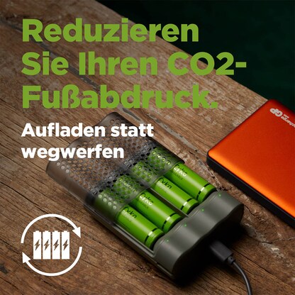 Artikelbild 12 für GP ReCyko USB-Akku-Schnellladegerät inkl. Akkus, Artikelnummer 302772