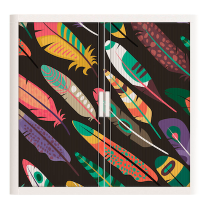 Artikelbild 3 für PAPERFLOW easyOffice Colour Rollladenschrank 60132 2 Fachböden 110,0 x 41,5 x 104,0 cm, Artikelnummer 210326