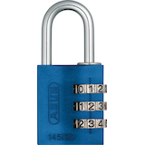 Artikelbild 1 für ABUS Vorhängeschloss ABUS 145/30 blau, Artikelnummer 551527