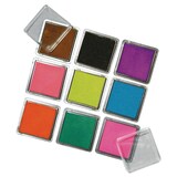 Artikelbild 1 für Rayher Stempelkissen Scrapbooking-Set 9 Farbtöne 3,5 x 3,5 cm, Artikelnummer 932400