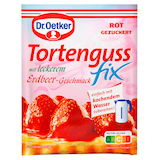 Artikelbild 1 für Dr. Oetker Tortenguss Erdbeer 50,0 g, Artikelnummer 576617