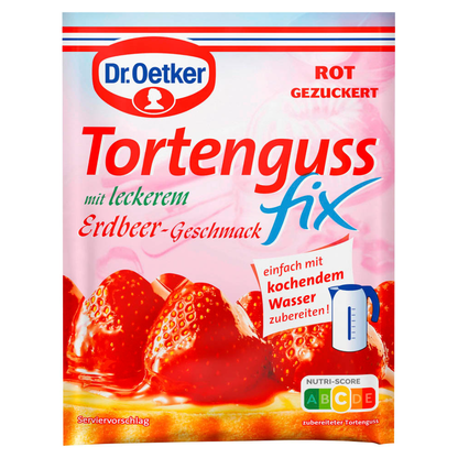 Artikelbild 23 für Dr. Oetker Tortenguss Erdbeer 50,0 g, Artikelnummer 576617