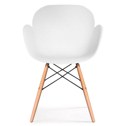 Artikelbild 2 für 2 meet powered by PAPERFLOW Schalenstühle Kiwood CHKIWX2.23.13 weiß Kunststoff, Artikelnummer 516777