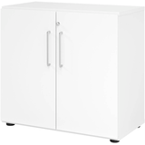 Artikelbild 1 für HAMMERBACHER Aktenschrank 928T2, V928T2/W/W/BS weiß 1 Fachboden 80,0 x 42,0 x 74,8 cm, Artikelnummer 992917