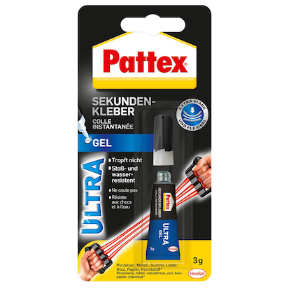 Artikelbild 2 für Pattex Ultra Gel Sekundenkleber 3,0 g, Artikelnummer 582833