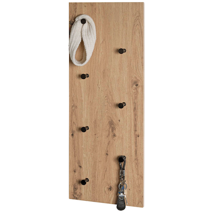 Artikelbild 7 für HAKU Möbel Wandgarderobe 37442 eiche Holz 7 Haken 80,0 x 30,0 cm, Artikelnummer 965470