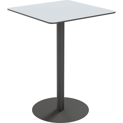 Artikelbild 2 für meet powered by PAPERFLOW CROSS Stehtisch HPL-Platte grau 80,0 x 80,0 x 110,0 cm, Artikelnummer 320956