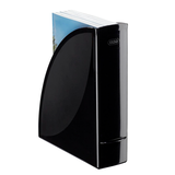 Artikelbild 1 für 4 ELBA Stehsammler wave 400091711 schwarz Kunststoff, DIN A4, Artikelnummer 387098